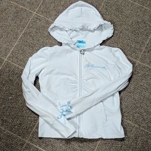 Bride hooded zip sweatshirt